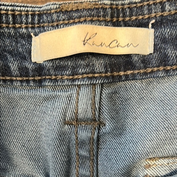 KanCan “Avery” Cargo Utility Denim Crop Jeans Women’s Size 9/28 - Picture 2 of 6